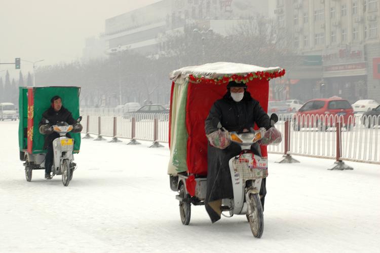 雪中即景