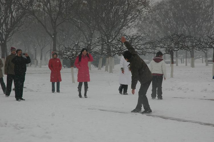 雪中即景