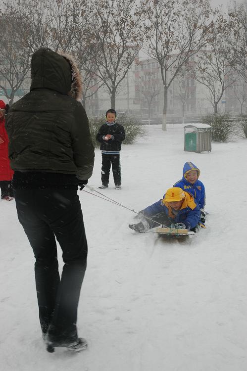 雪中即景