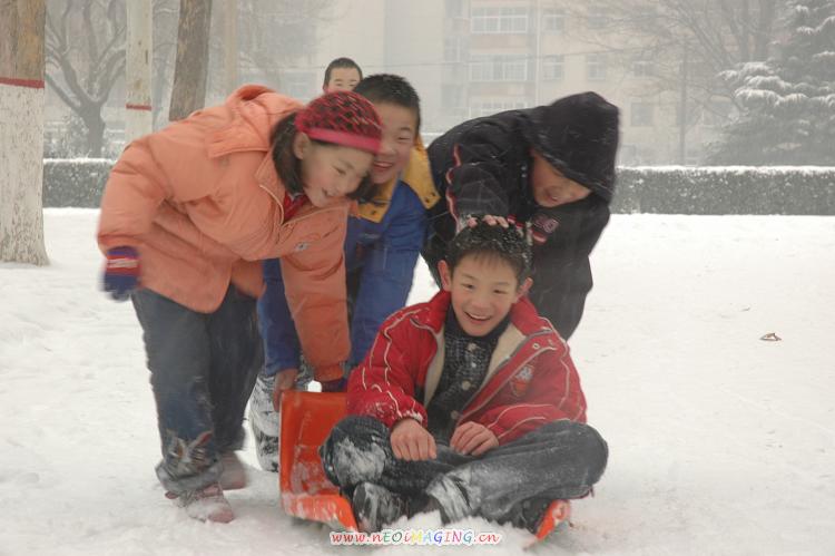 雪中即景