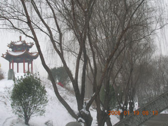 烟雾迷蒙----雪景