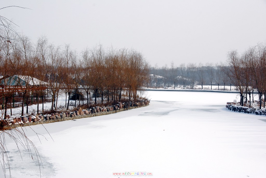 濮上雪景
