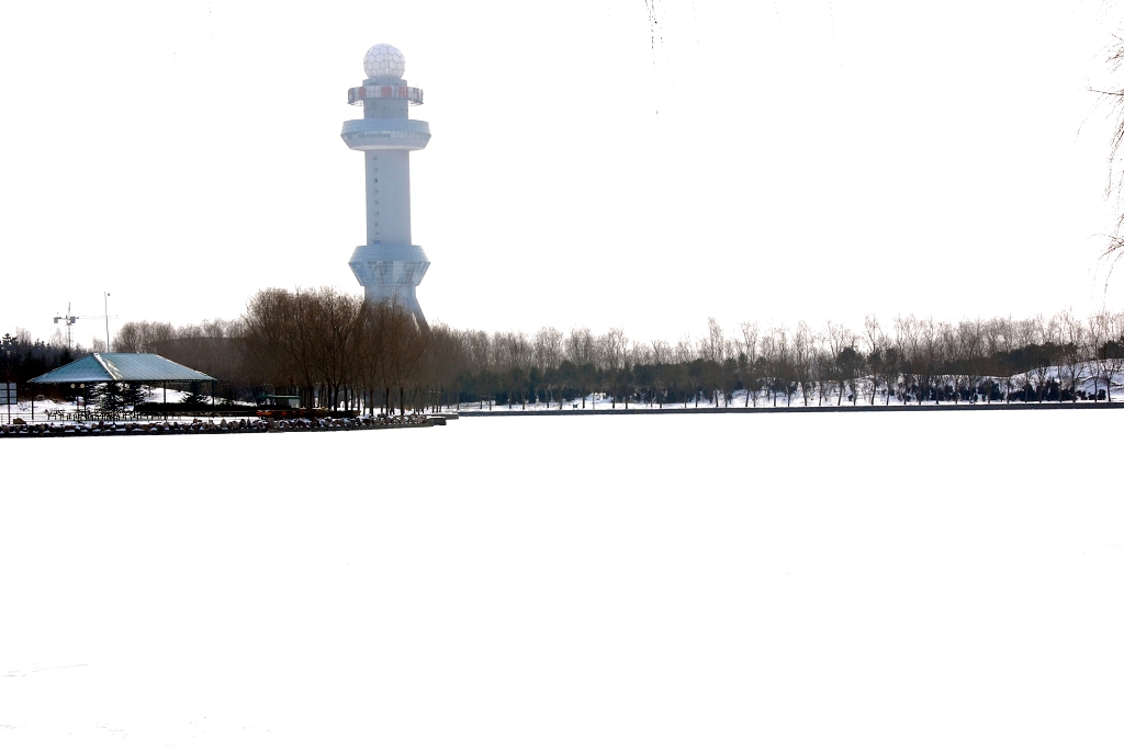 濮上雪景