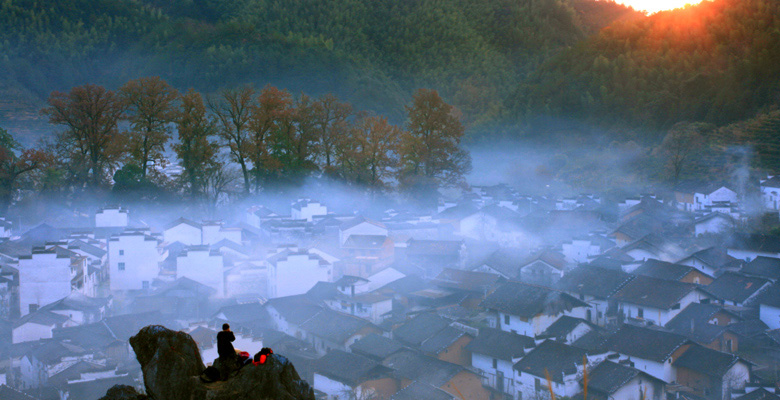梦幻山村------婺源石城(二)