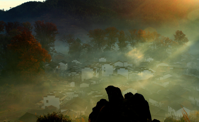 梦幻山村------婺源石城(二)