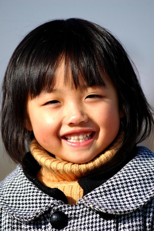 抓拍小美女