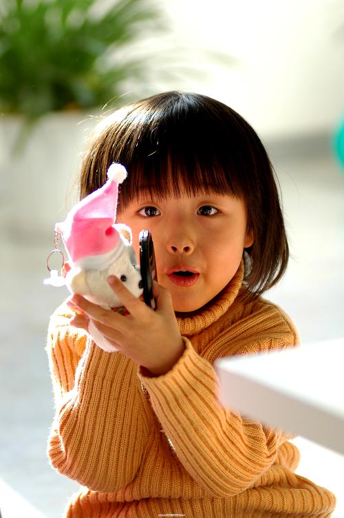 抓拍小美女