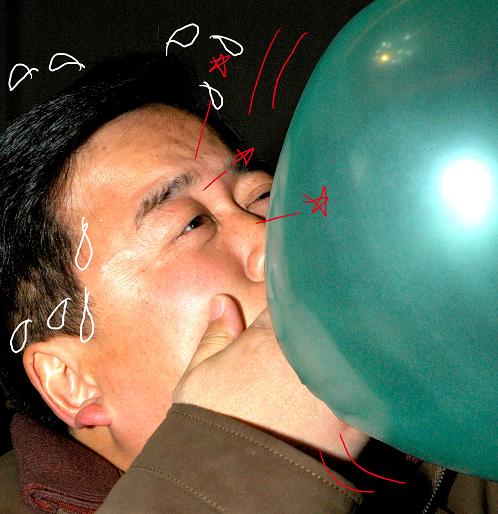 石油人周岁花絮之------吹气球全明星赛