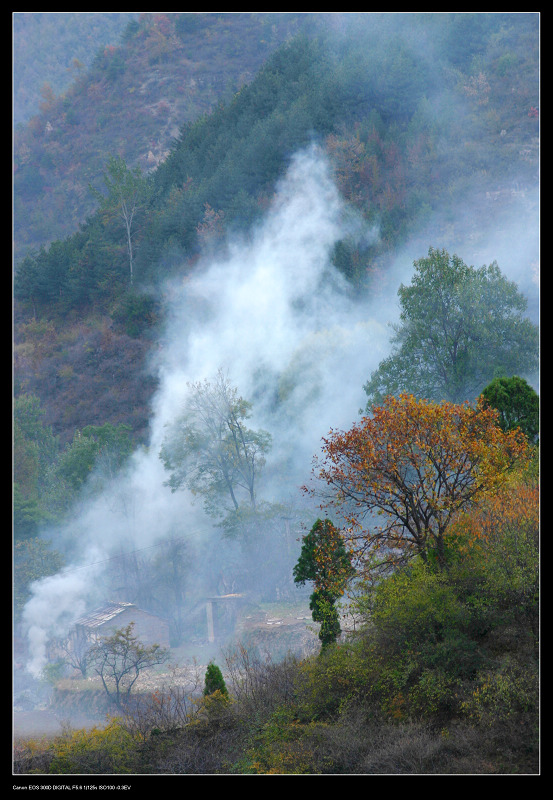 山村的早晨