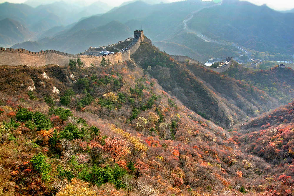 八达岭长城秋色