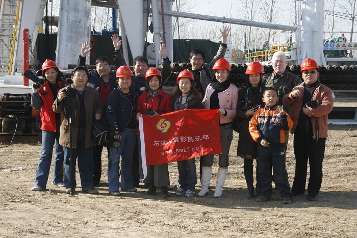 初冬黄河南采风合影及花絮