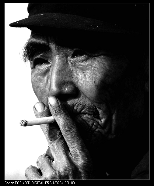 最近拍的农村老人，请大家指点