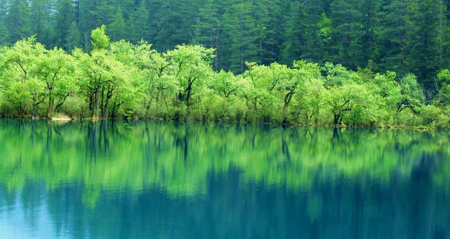 九寨沟美景