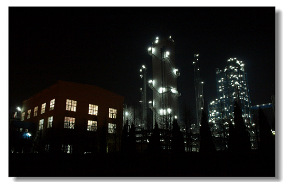 夜色冬天
