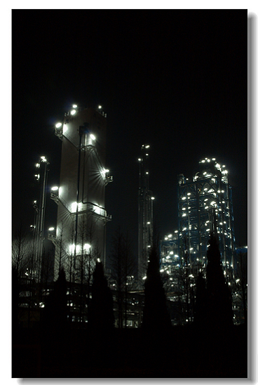 夜色冬天