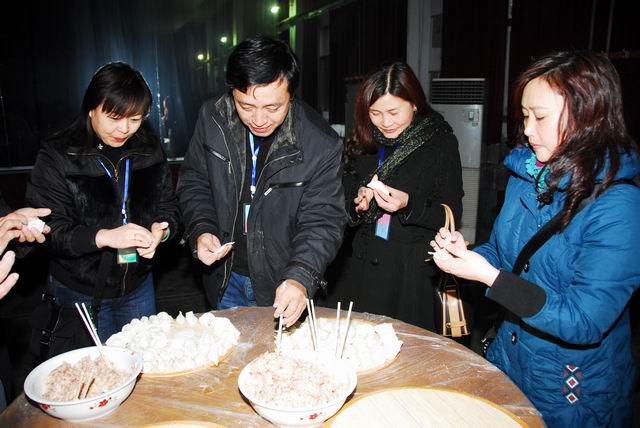 1227新年饺子宴花絮