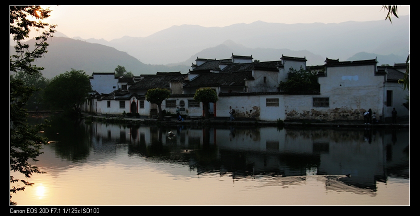暮色宏村.1