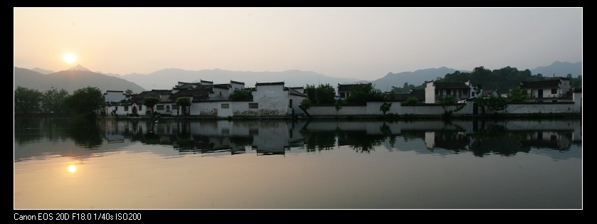 暮色宏村.1