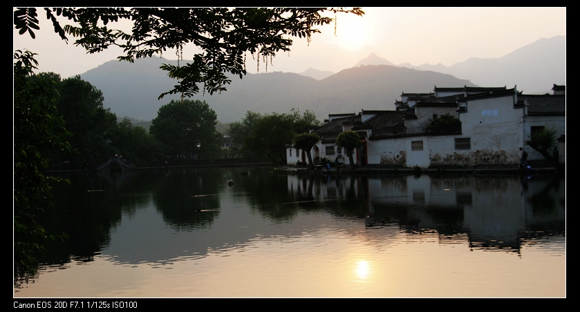 暮色宏村.1