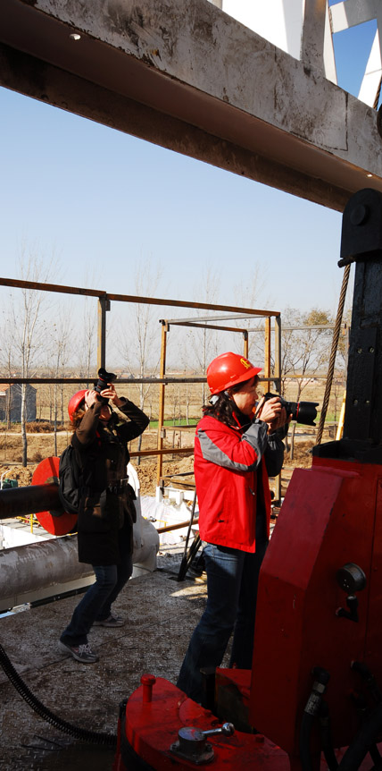 初冬黄河南采风合影及花絮
