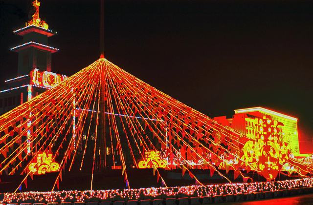 油城夜色