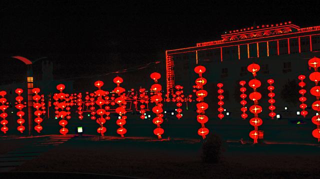油城夜色
