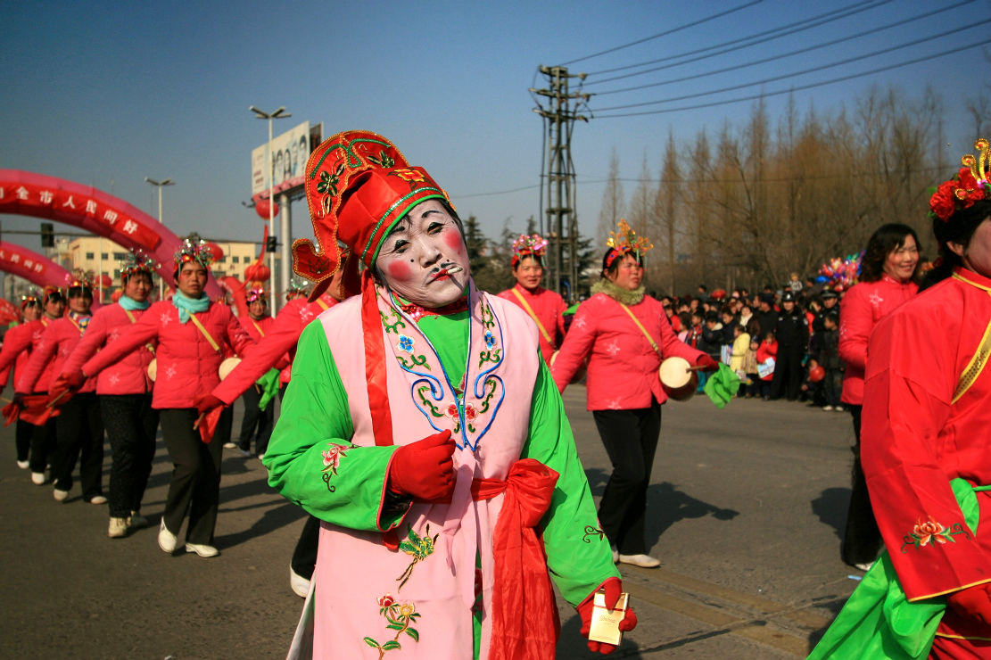 正月十五濮阳市社火一组