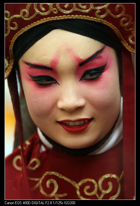 瑕丘庙会人像特写