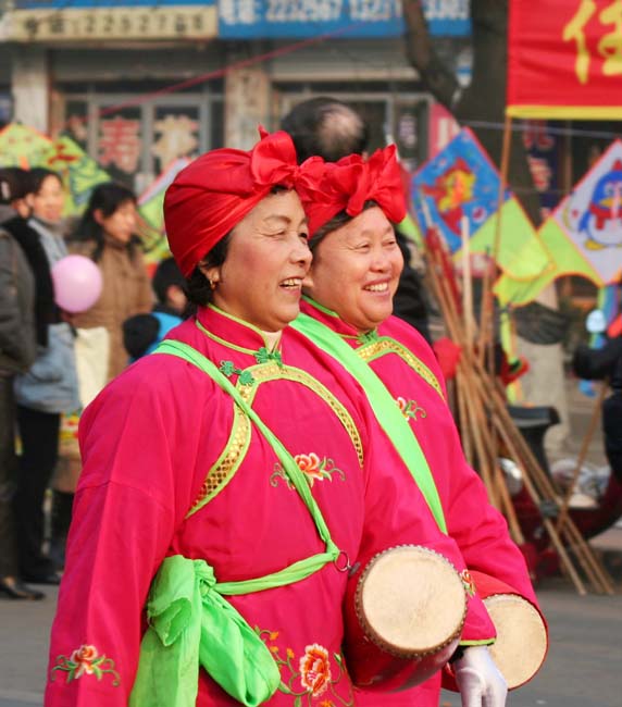 任丘大鼓花会采风
