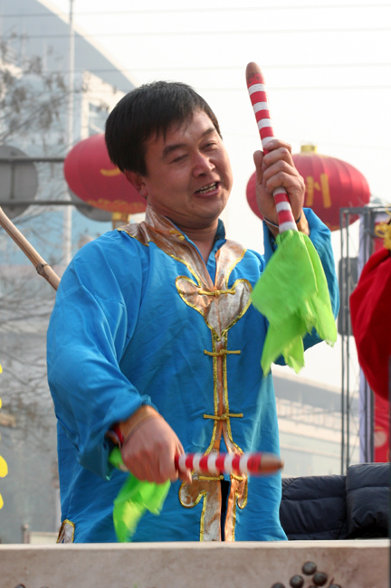 任丘大鼓花会采风