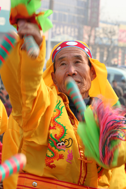 任丘大鼓花会采风
