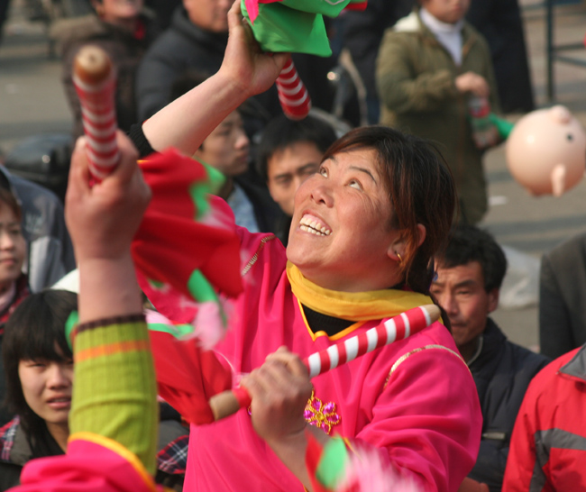 任丘大鼓花会采风