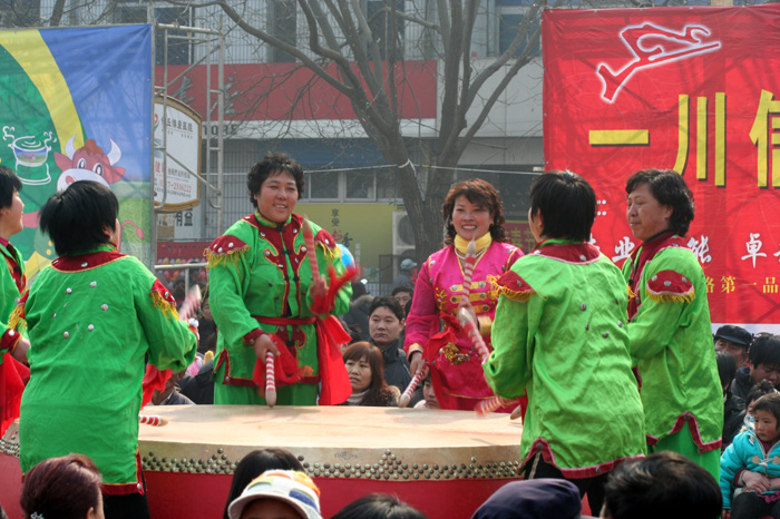 任丘大鼓花会采风
