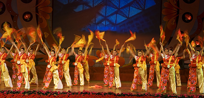 中原油田2008年春节联欢文艺晚会花絮