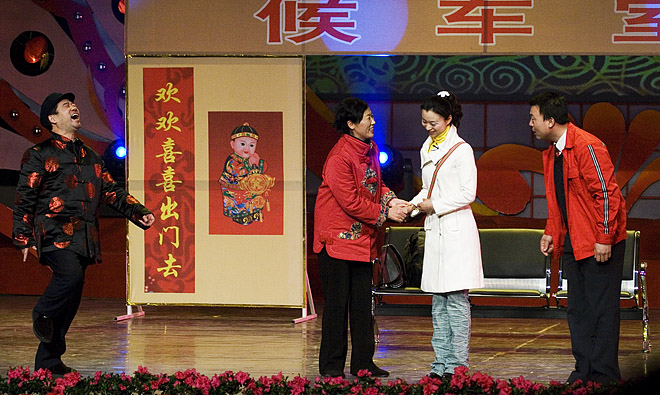 中原油田2008年春节联欢文艺晚会花絮