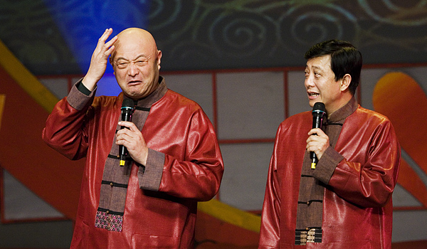 中原油田2008年春节联欢文艺晚会花絮