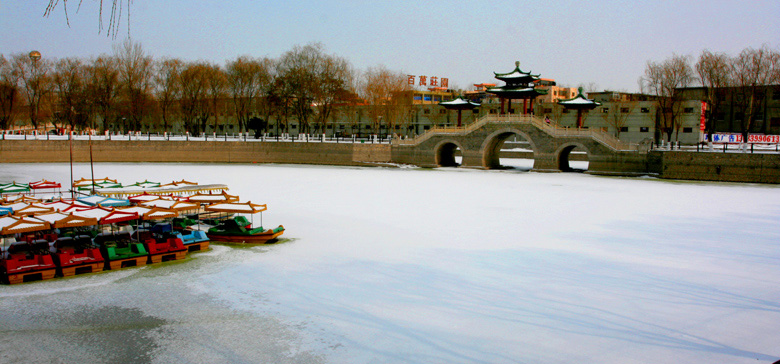 新蕾公园冬景