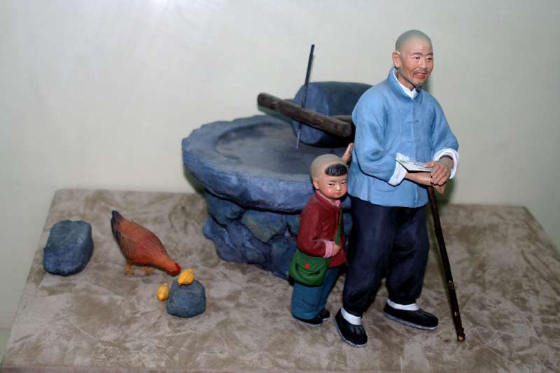 山东邹城泥塑