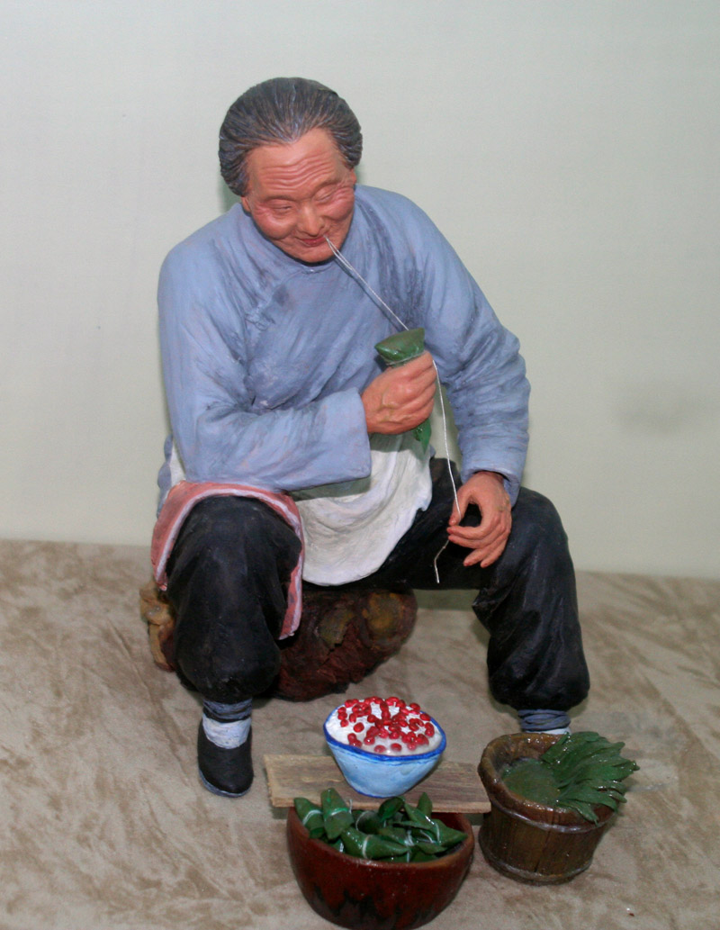 山东邹城泥塑