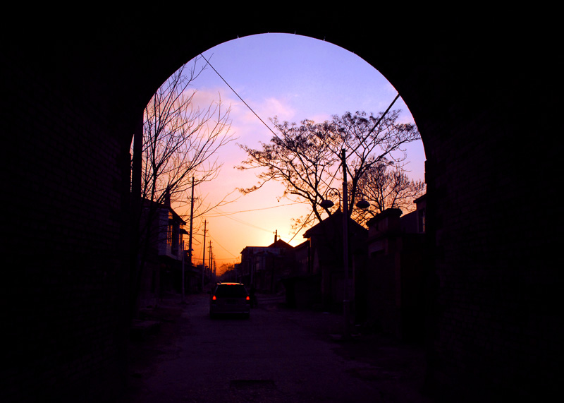 古城夕照