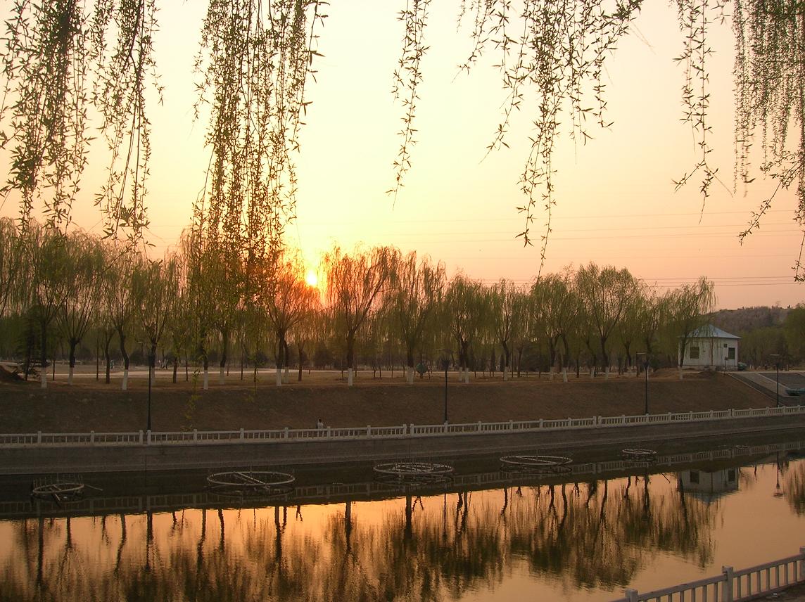 夕阳余辉