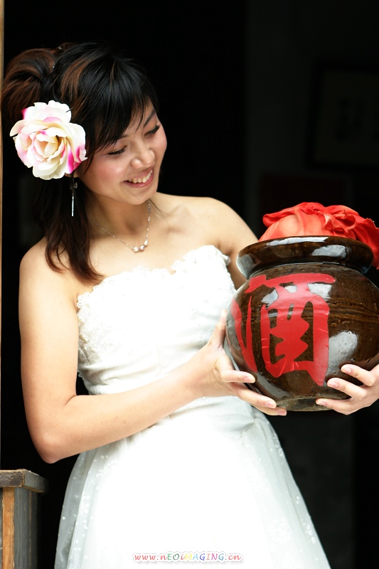 传统与现代（婺源人像）