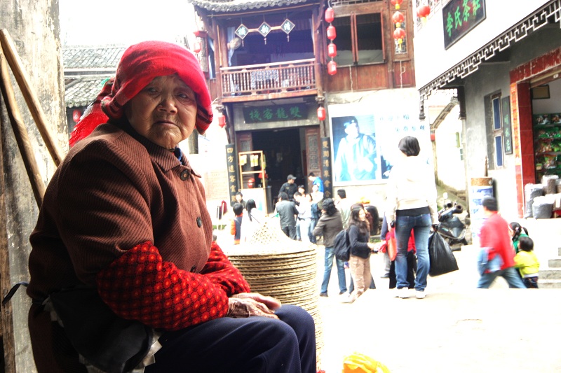 传统与现代（婺源人像）