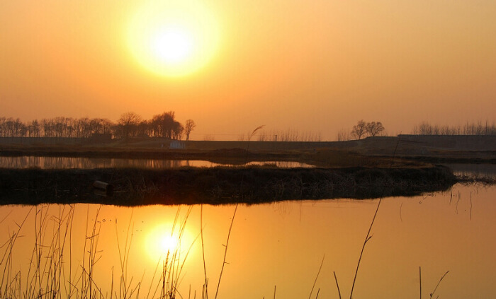 黄河夕阳无限好