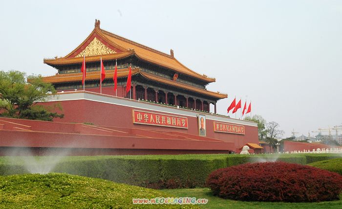 我爱北京天安门