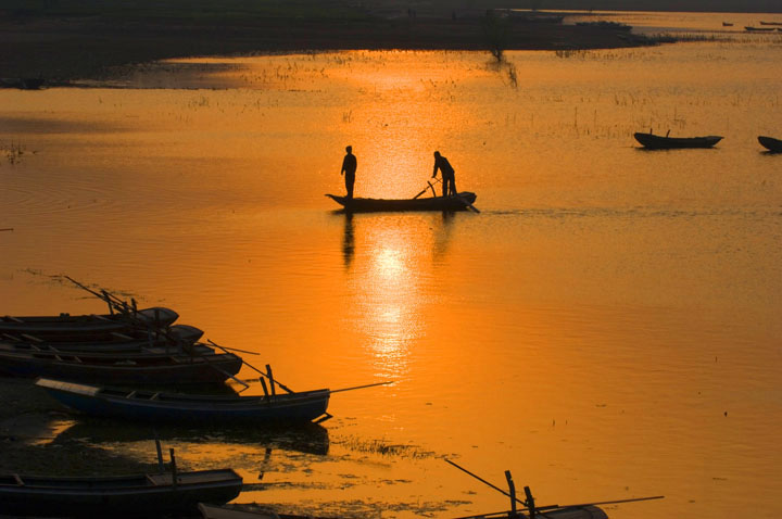 [原创]夕照溢泉湖
