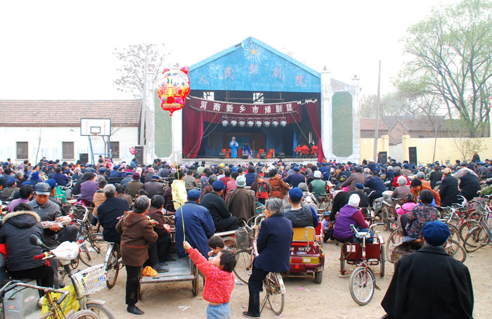 杨干城传统大会唱戏 之 戏里戏外