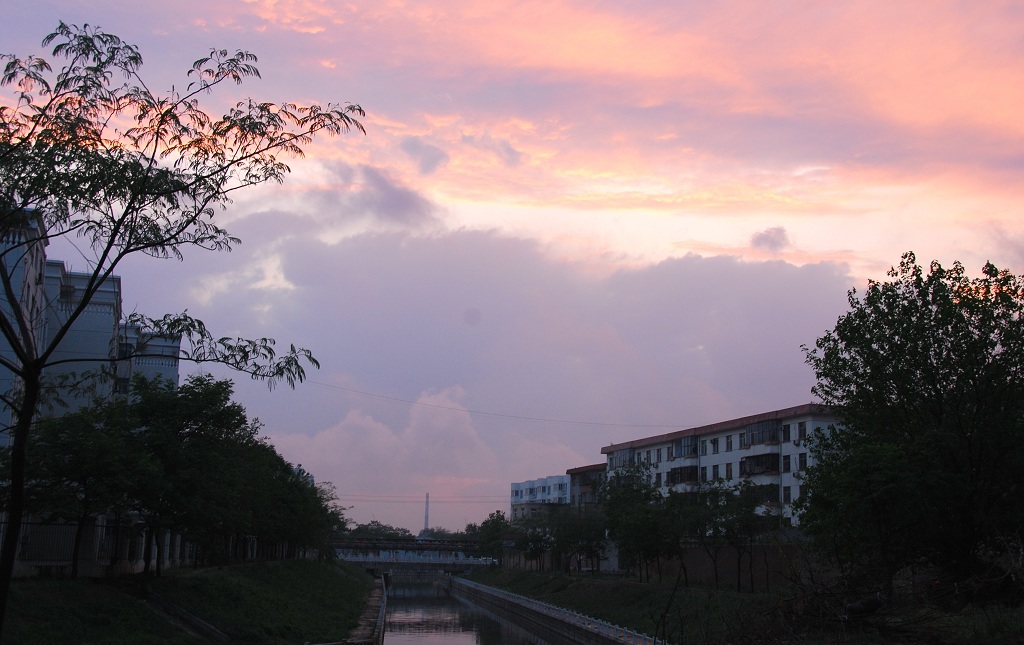 雨后的濮阳