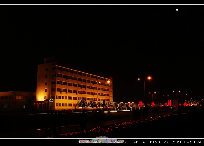 几张文化宫夜景(正月)