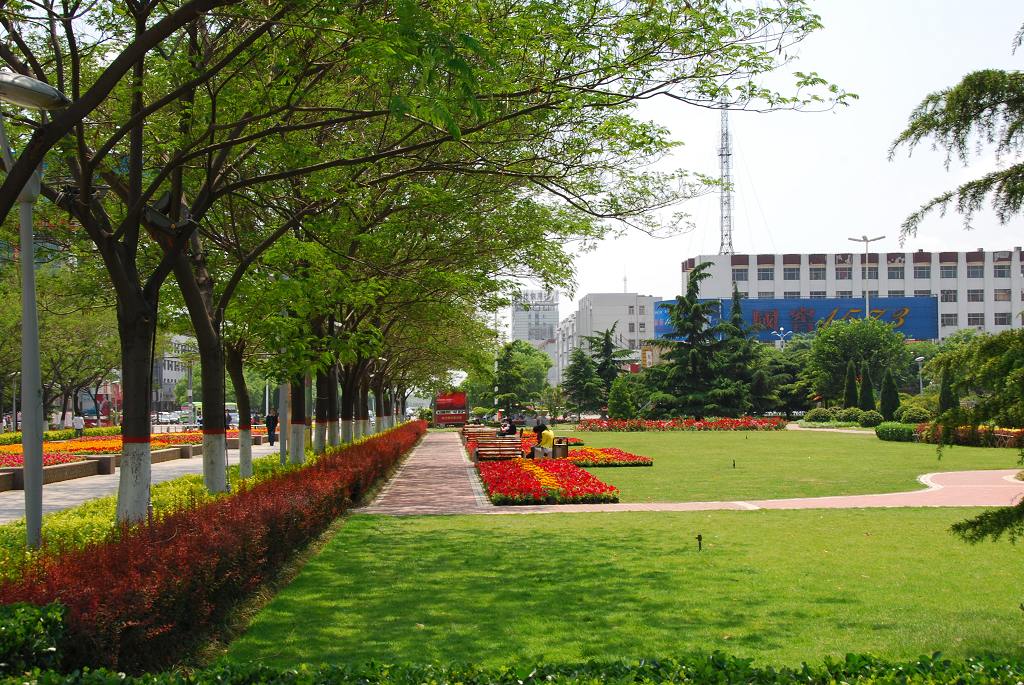 中心广场小景